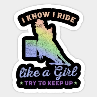 I'm Not Just Her Grandma I'm Also Her Biggest Fan Horseback Sticker